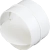 Duka lukkespjæld hvid Ø125 mm