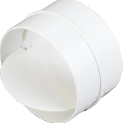 Duka lukkespjæld hvid Ø125 mm