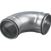 Duka metal bøjning DBU 90° Ø100 mm