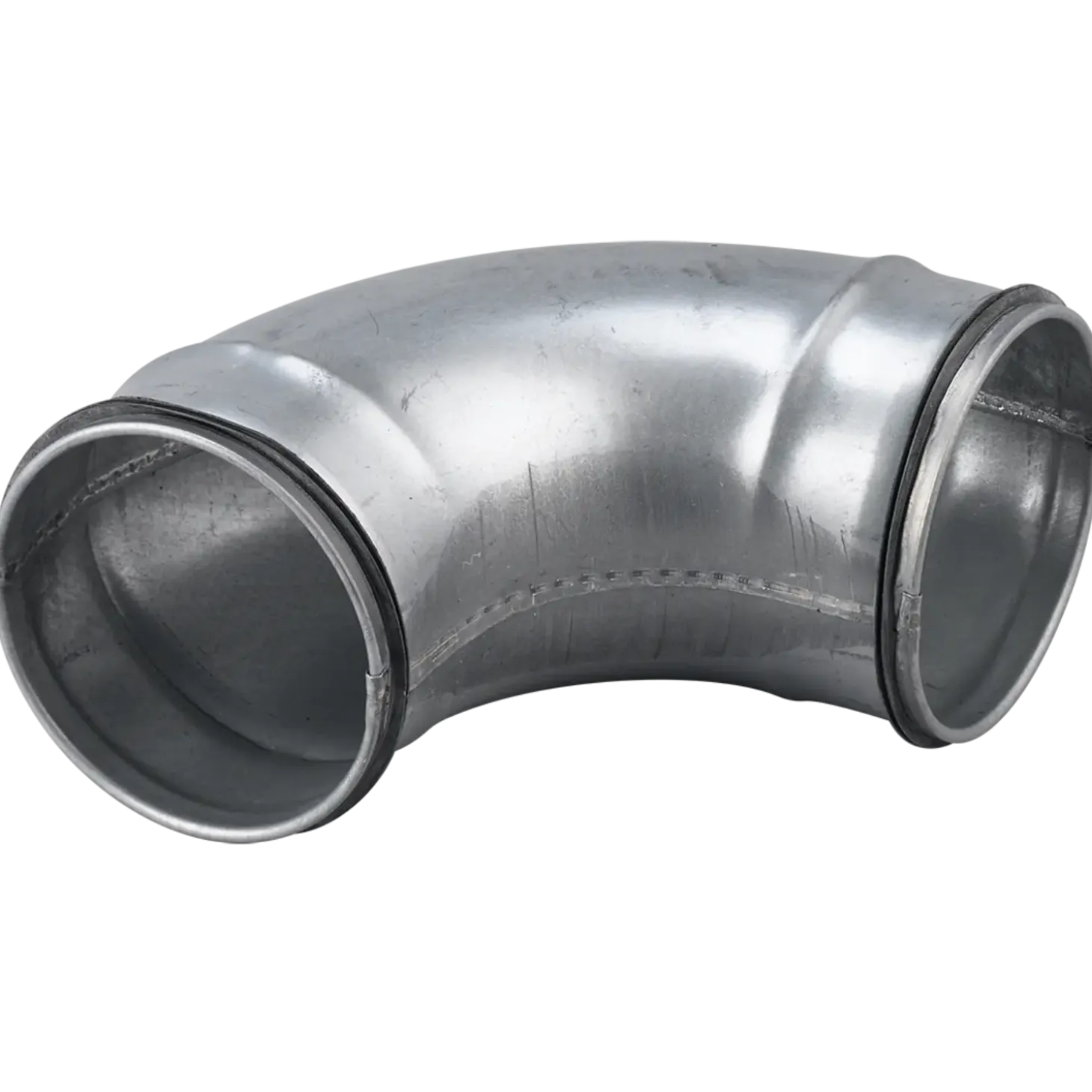 Duka metal bøjning DBU 90° Ø100 mm