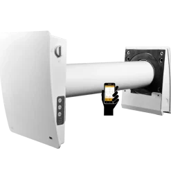 Duka One S4 Plus Wifi ventilation m/varmegenvinding Ø100 mm