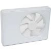 Duka SmartFan TH ventilator m/fugt og tidsstyring Ø100-125 mm hvid