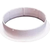 Duka S7 rørstuds t/ventilator Ø100 mm hvid
