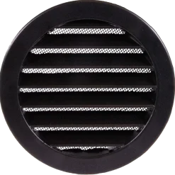Duka udvendig rist dusav Ø100 mm sort