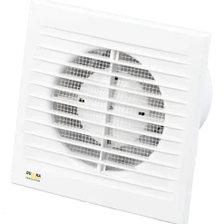 Duka ventilator EL 600 TH fugt og tidsstyret  Ø100 mm.