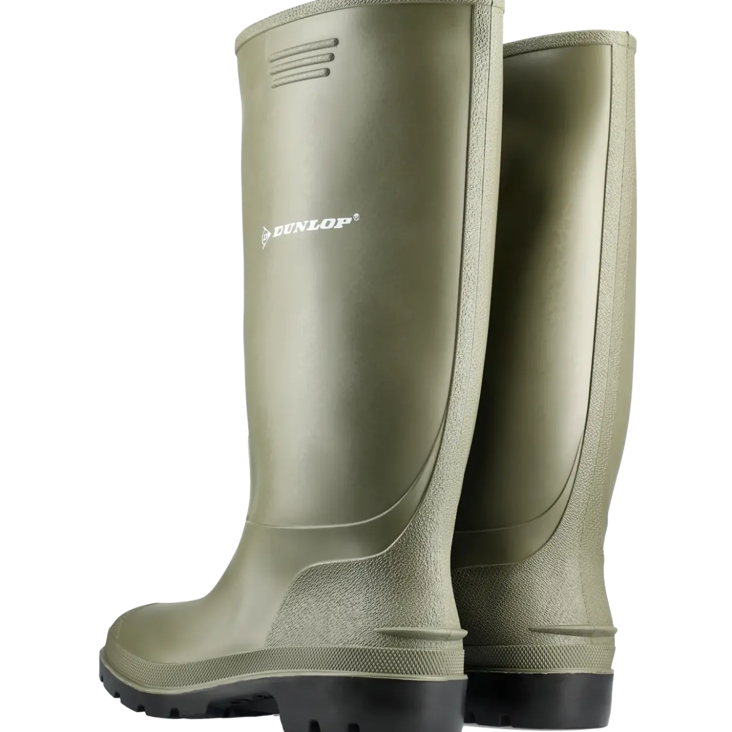 Dunlop PVC gummistøvle str. 40 - grøn