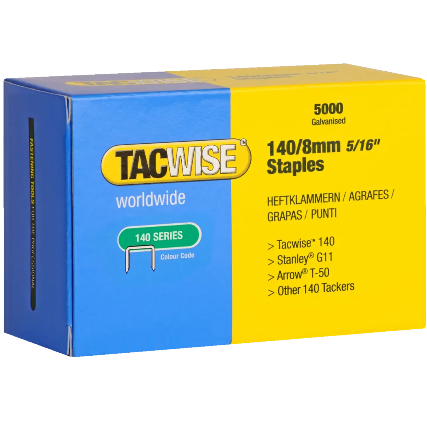 DVA Tacwise klammer 140/8 mm 5000 stk