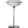 Dyberg Larsen DL31 bordlampe mat hvid