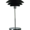 Dyberg Larsen DL31 bordlampe mat sort