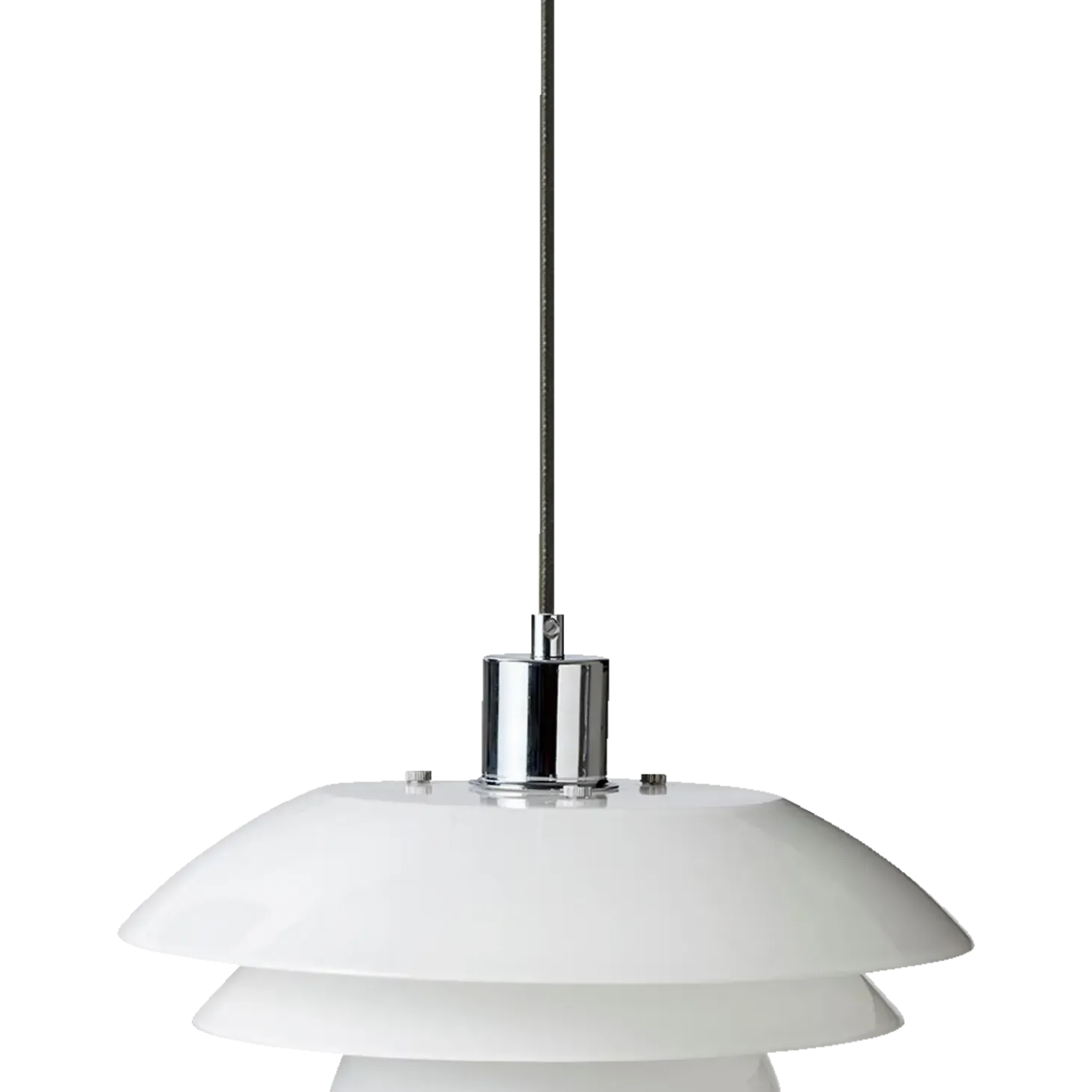 Dyberg Larsen DL31 pendel Ø31 cm E27 opal glas