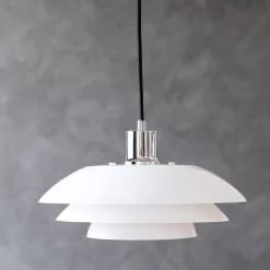 Dyberg Larsen DL31 pendel Ø31 cm E27 opal glas