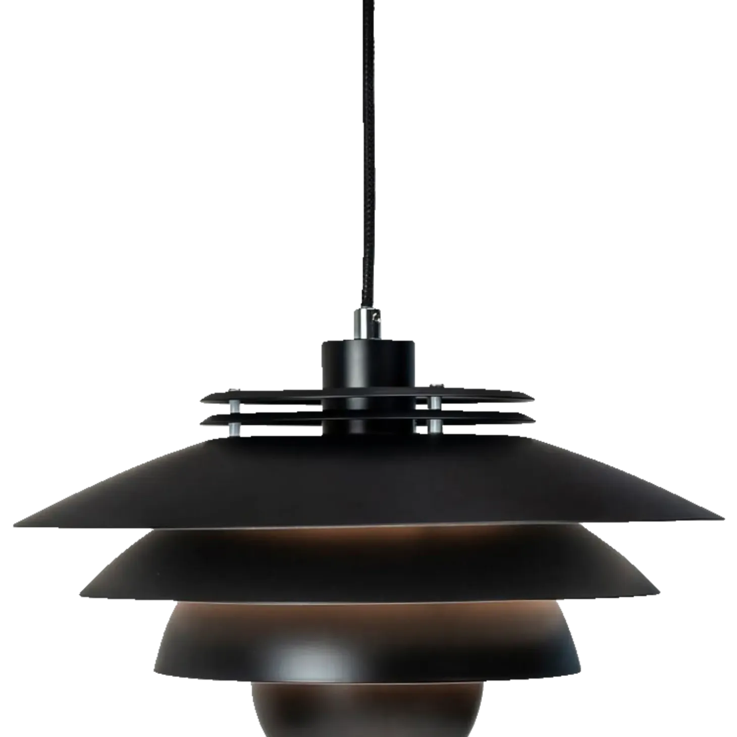 Dyberg Larsen Ejka pendel E27 mat sort
