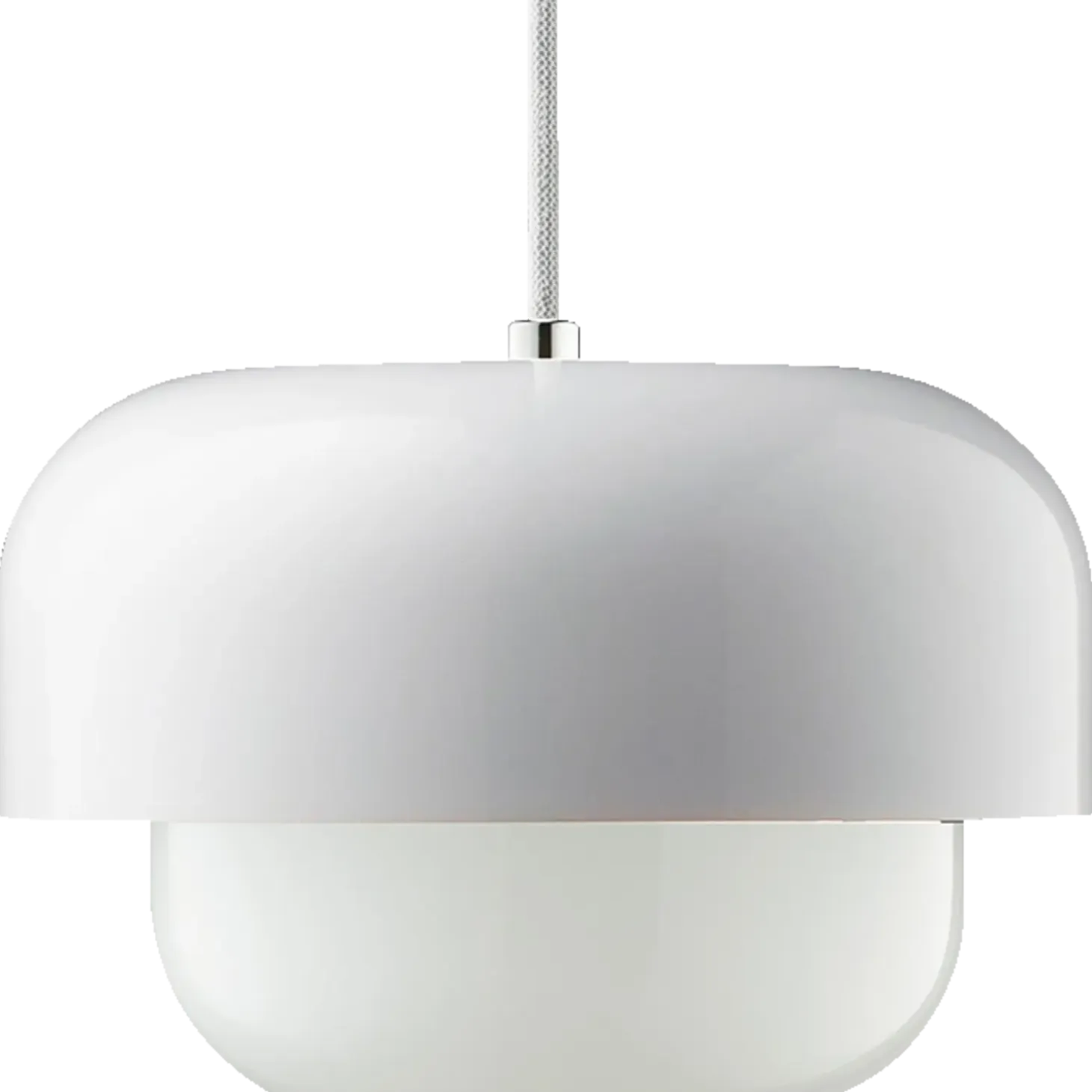 Dyberg Larsen Haipot pendel hvid Ø23 cm E27