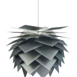 Dyberg Larsen Illumin DIY-pendel Alulook Ø35cm m/hvid stofledning E14
