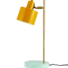 Dyberg Larsen Ocean bordlampe tyrkis/karry/messing