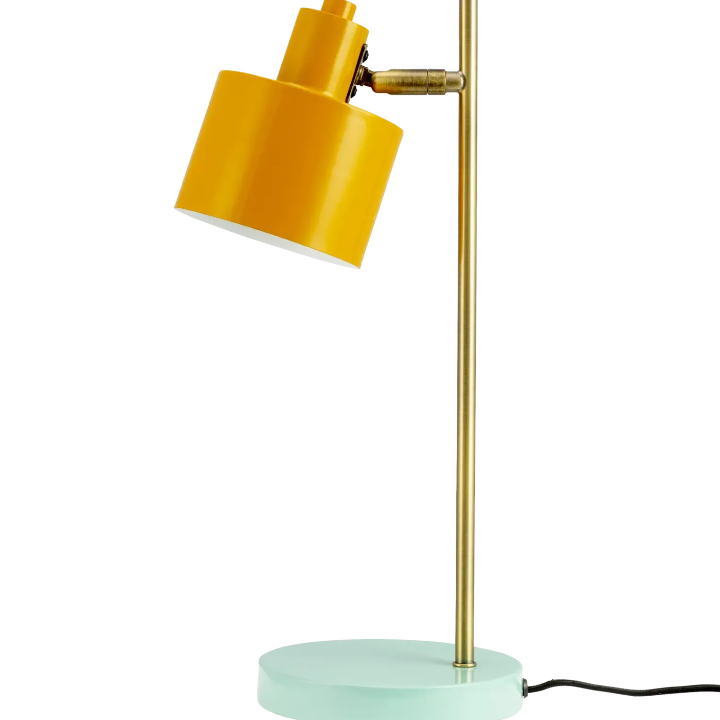 Dyberg Larsen Ocean bordlampe tyrkis/karry/messing