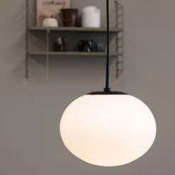 Dyberg Larsen Princess pendel opal/sort