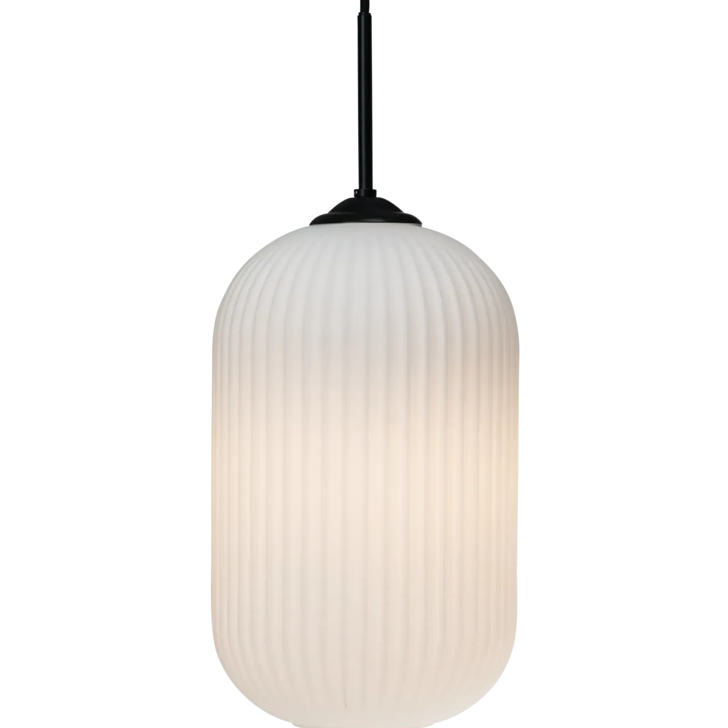 Dyberg Larsen riflet pendel Ø14 cm E27 opal