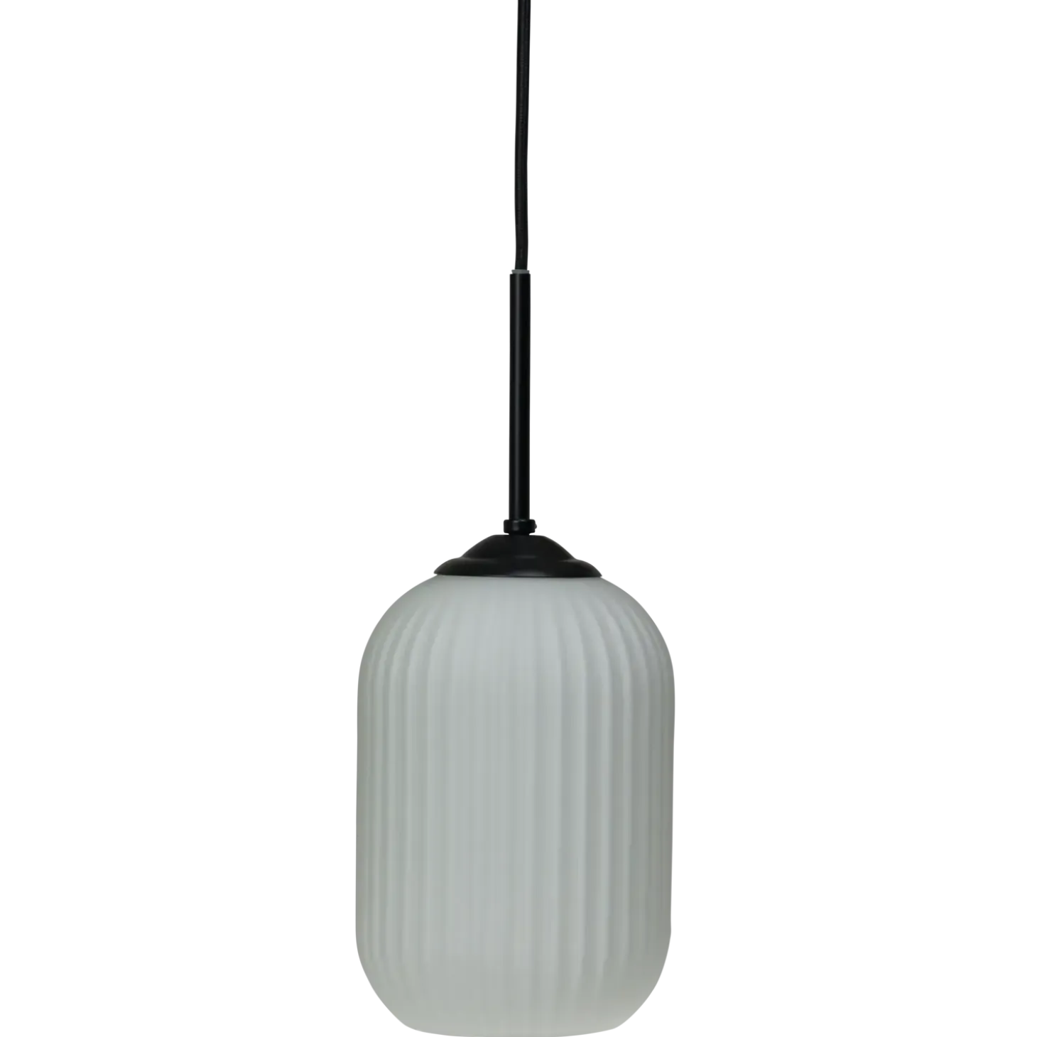 Dyberg Larsen riflet pendel Ø14 cm E27 opal