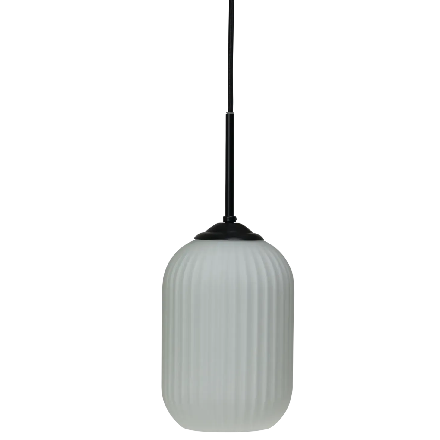 Dyberg Larsen riflet pendel Ø14 cm E27 opal