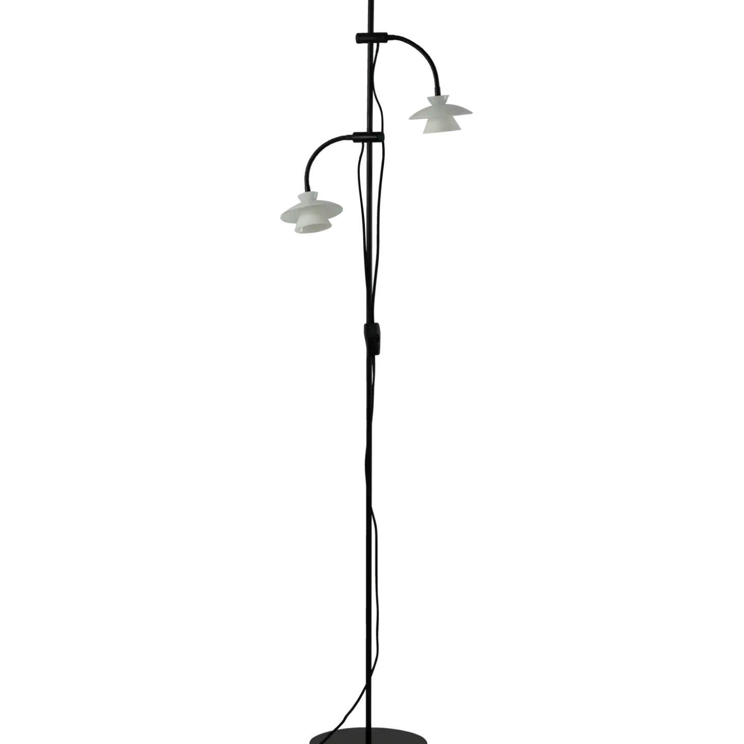 Dyberg Larsen Valby opal gulvlampe G9 sort