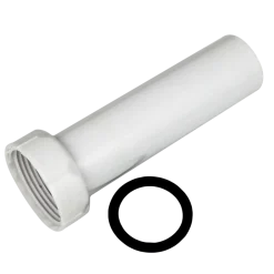 Dykrør t/vandlås 1 1/4"x32 mm hvid plast