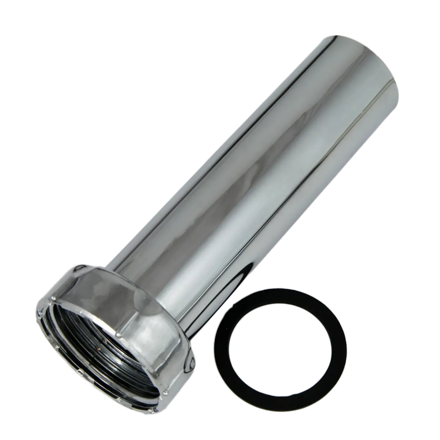 Dykrør t/vandlås 1 1/4"x32 mm krom