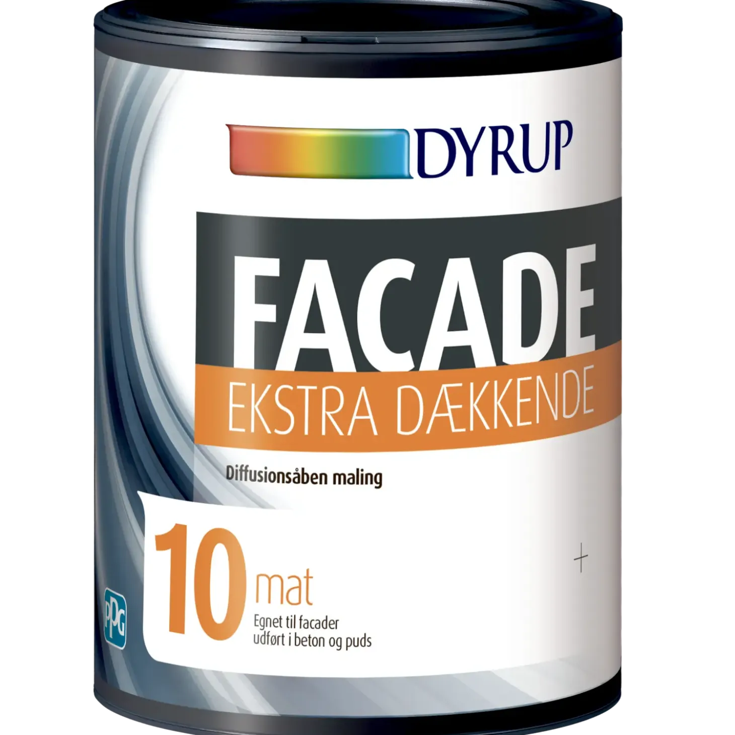 Dyrup facademaling ekstra dækkende 10 0,75 L