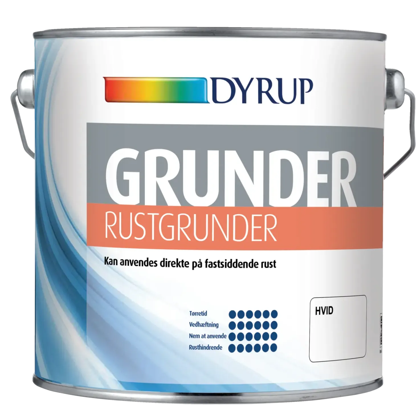 Dyrup grunder rustgrunder hvid 0,75 L