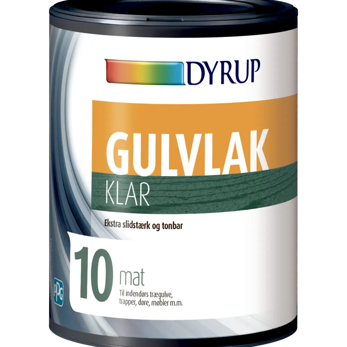 Dyrup gulvlak klar 10 0,75 L