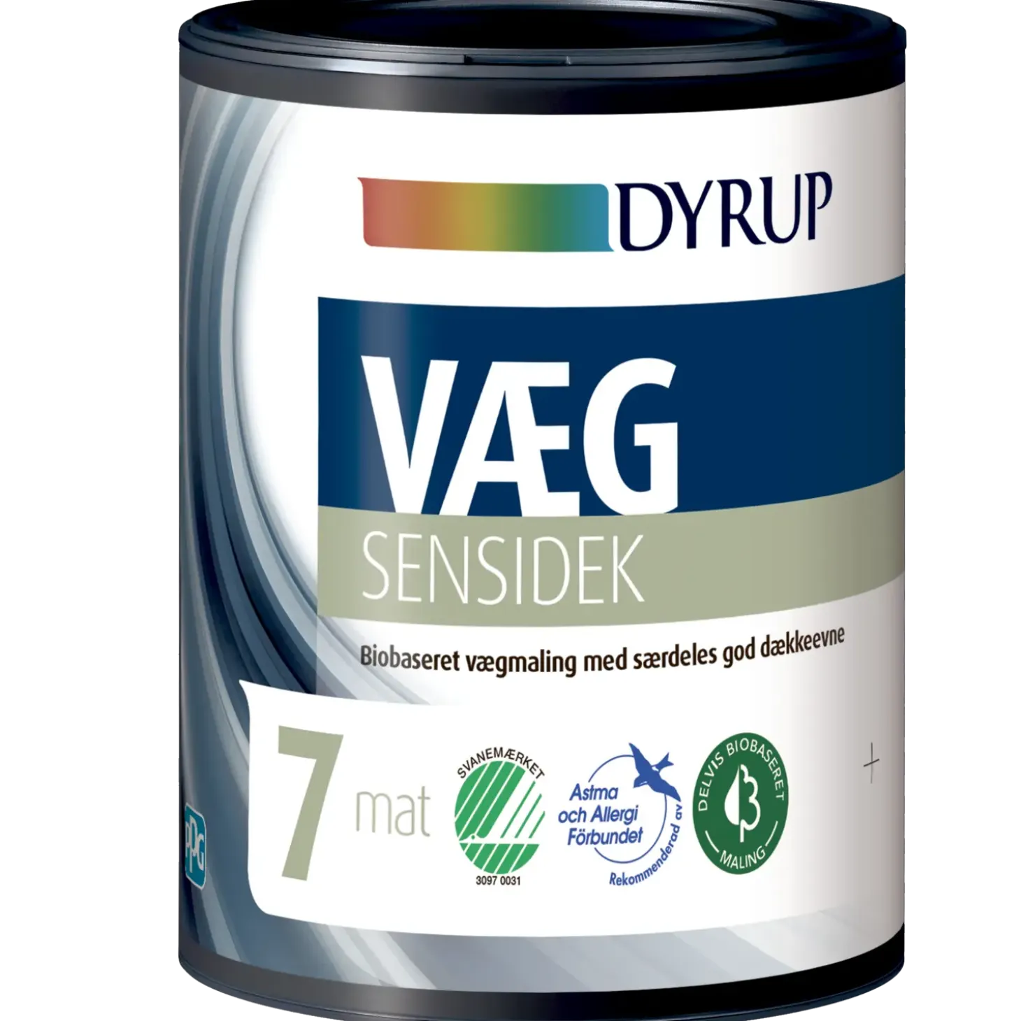 Dyrup vægmaling Sensidek 7 hvid 4,5 L