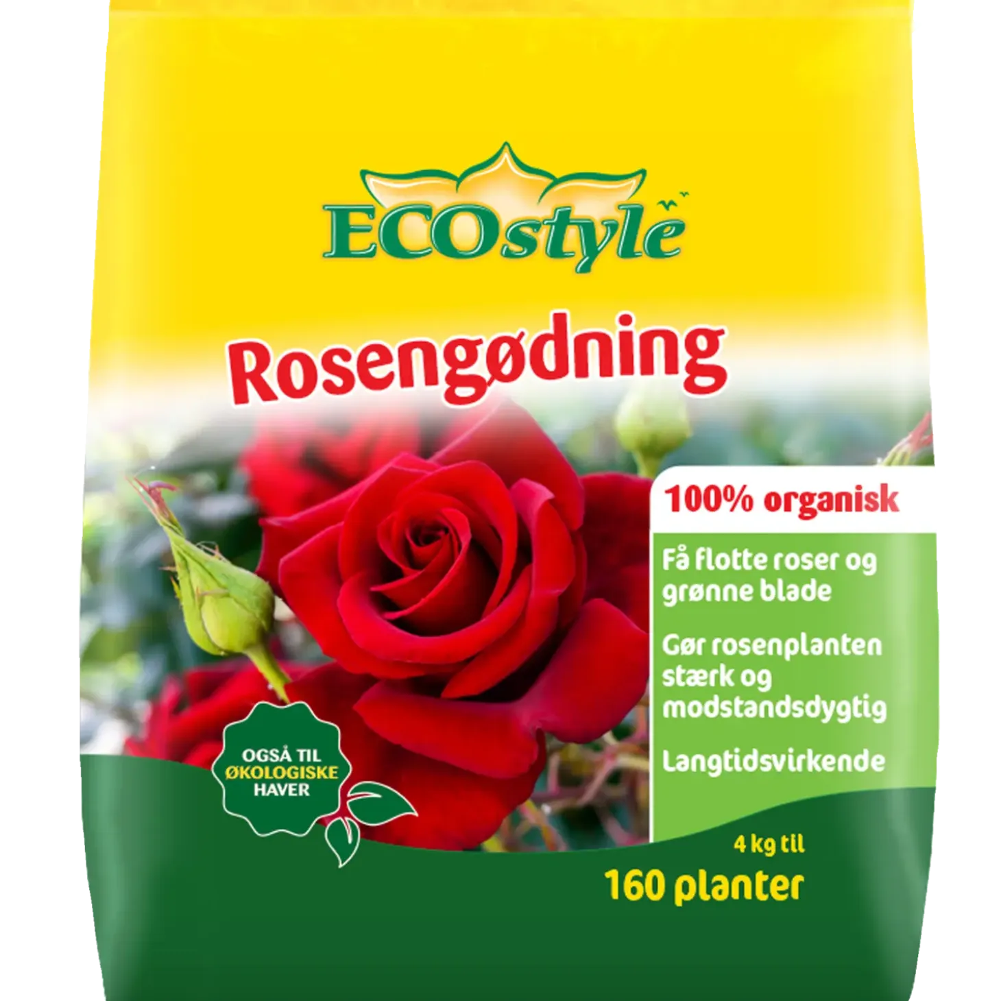 ECOstyle 100% organisk rosengødning 4 kg