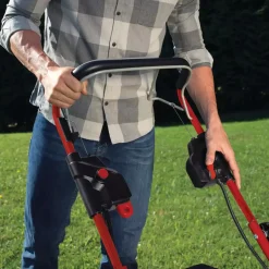 Einhell GE-CM 36/47 4x18V plæneklipper 47 cm 4,0A batteri og lader