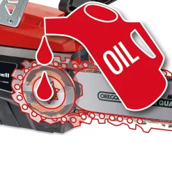 Einhell GE-LC 18/25 Li Kit 18V kædesav 25 cm 3,0Ah batteri og lader