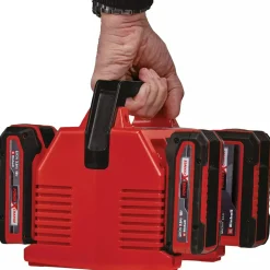 Einhell Power-X-Change quattrocharger 18V/4,0Ah