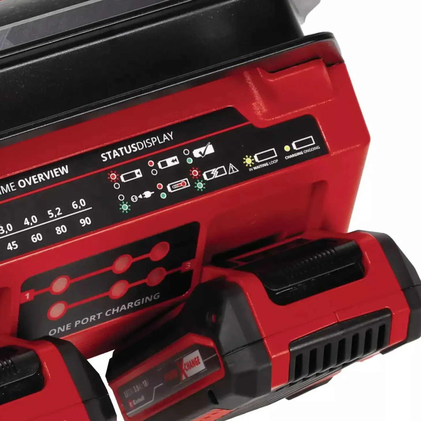 Einhell Power-X-Change quattrocharger 18V/4,0Ah