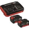 Einhell Power-X-Change starterkit 2x18V/4,0A og twin oplader