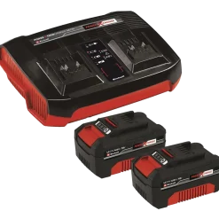 Einhell Power-X-Change starterkit 2x18V/4,0A og twin oplader