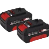 Einhell Power-X-Change twinpack batteri 2x18V/4,0Ah