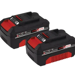 Einhell Power-X-Change twinpack batteri 2x18V/4,0Ah