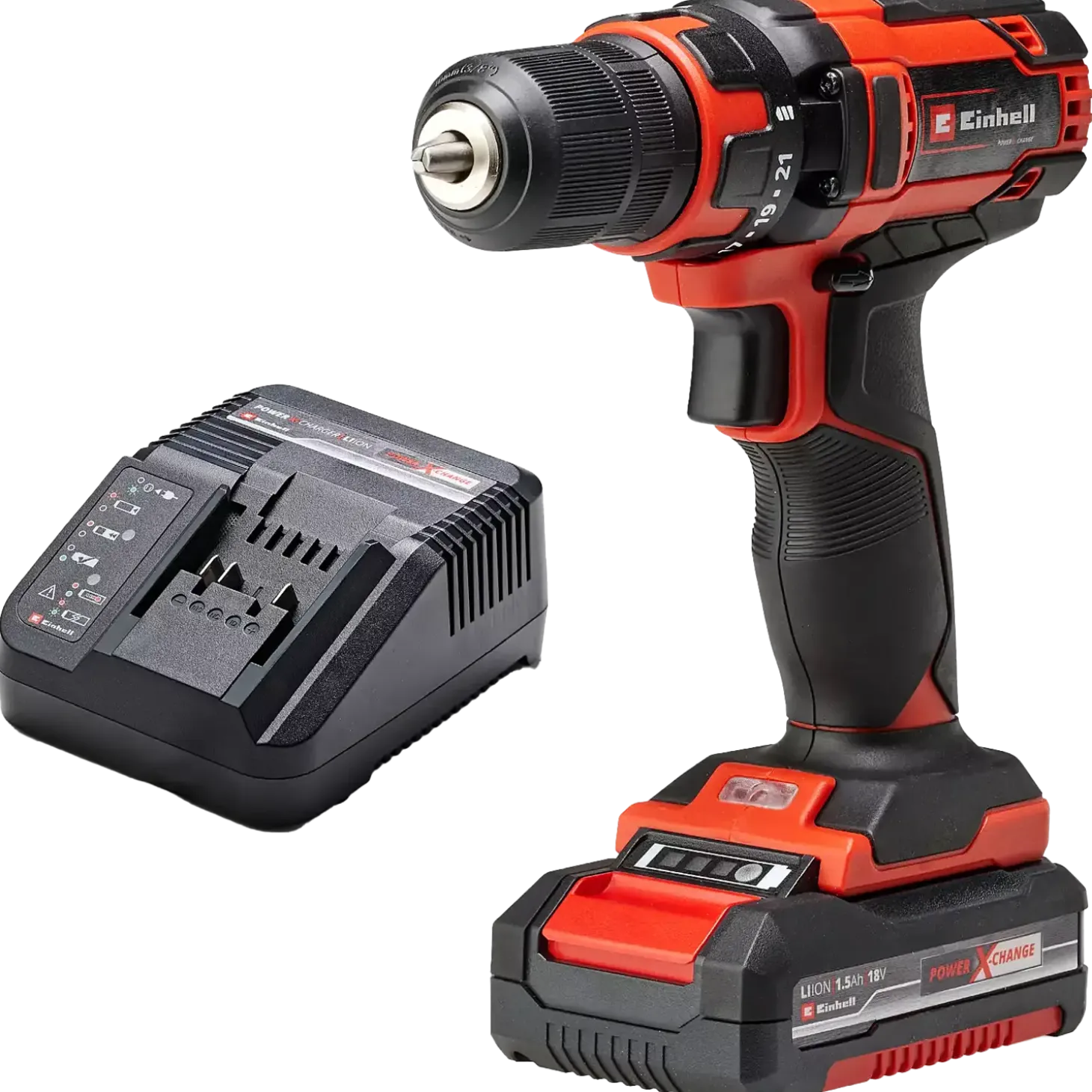 Einhell TC-CD 18/35 Li 18V bore/skruemaskine med 1,5Ah batteri