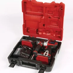 Einhell TE-CD 18 Li slagboremaskine 60 Nm 2×18V/2,0Ah batteri og lader