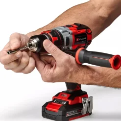 Einhell TE-CD 18 Li slagboremaskine 60 Nm 2×18V/2,0Ah batteri og lader
