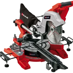 Einhell TE-SM 10 L DUAL kap-/geringssav m/udtræk, Ø254 mm - 2100W