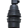 E-Line fatning E14 m/gevind 2. ringe sort