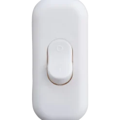 E-Line gennemgangsafbryder hvid