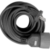 E-Line kabelsæt  IP20 5m 2X1,5 mm2 sort