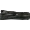 E-Line kabelstrips 7,5x378 mm 50 stk sort