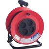 E-Line kabeltromle med 4 udtag 40 m