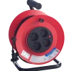 E-Line kabeltromle med 4 udtag 25 m